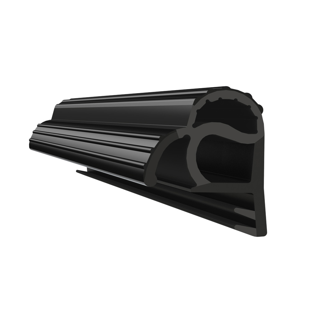 Deventer Sliding Sash Flipper Weatherseal - Black (96m - 12 x 8m Coils)